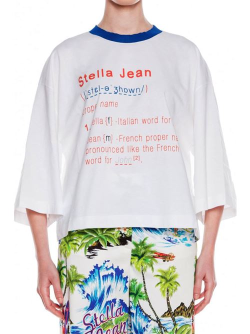 T- shirt con logo Dictionary STELLA JEAN | J401402M3990A00